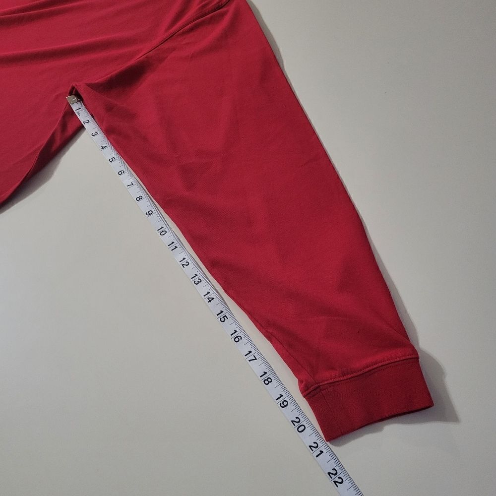 Adidas Men's Red Climalite Stretch Long Sleeve Top - Picture 6 of 13